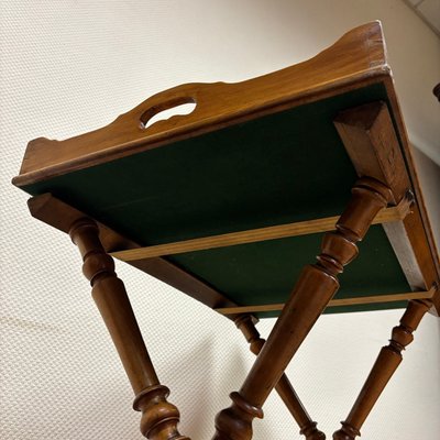 Antique Cherry Serving Table, England, 1880s-ALF-2033550