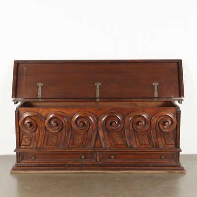 Antique Chest in Mahogany, Italy, 20th Century-VMM-2028483