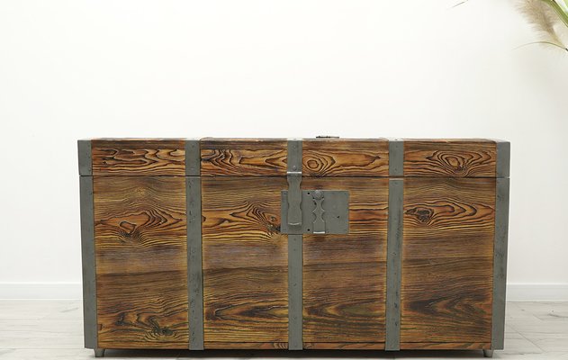 Antique Chest in Pine-ZFH-2041452