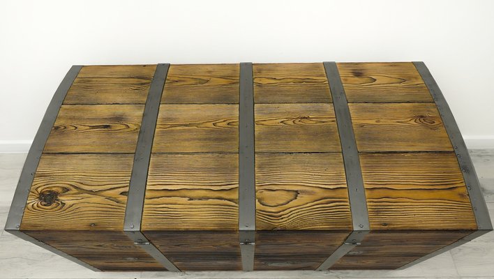 Antique Chest in Pine-ZFH-2041452