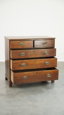 Antique Chest of Drawers in Oak-HPP-2034385