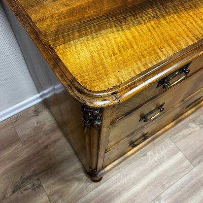 Antique Chest of Drawers in Walnut, 1830s-ALF-2033467