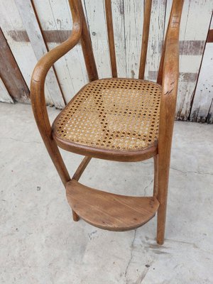 Antique Children's Chair with Woven Seat, 1890s-RVG-2041426