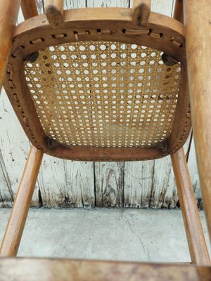 Antique Children's Chair with Woven Seat, 1890s-RVG-2041426