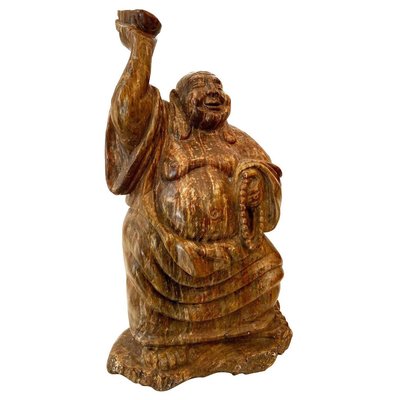 Antique Chinese Marble Buddha Sculpture, 1900s-YUW-903864