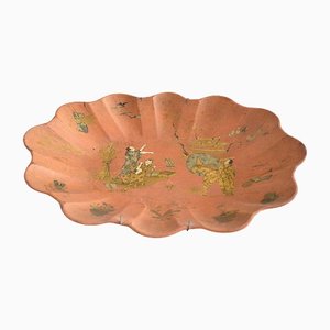 Antique Chinoiserie Pappmache Bowl, 1880s-OV-1176452