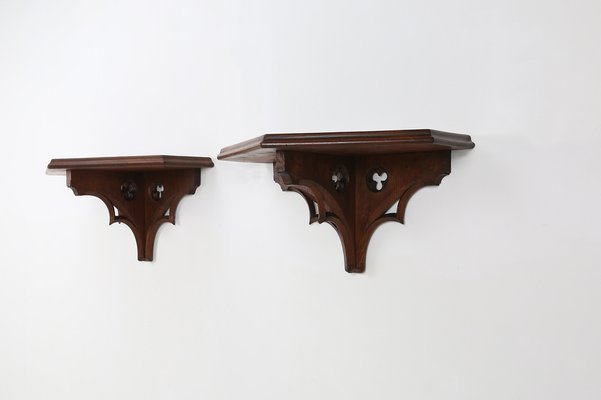 Antique Church Consoles, Set of 2-YSY-1410971