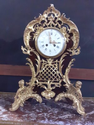 Antique Clock in Bronze-AKA-1816592