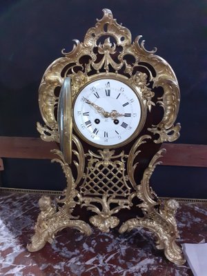 Antique Clock in Bronze-AKA-1816592