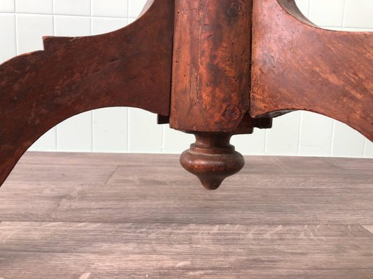 Antique Coat Rack in Walnut, 19th Century-FOV-1822462