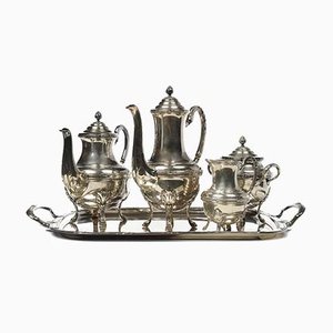 Antique Coffee or Tea Service in Silver Set-NQ-751605