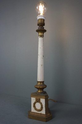 Antique Columnar Table Lamp-HPP-1368874