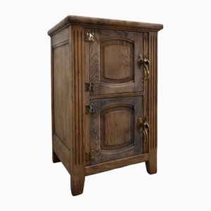 Antique Cooler Cabinet in Oak-GU-1449875