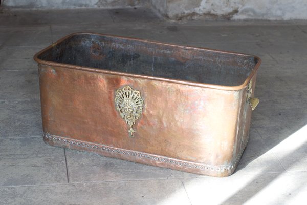 Antique Copper Tray, 1900s-LA-1785050