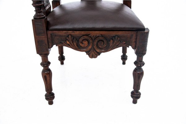 Antique Corner Armchair, Western Europe, 1900s-BXB-1793604