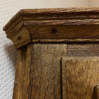 Antique Corner Cupboard in Oak, 18th Century-ALF-2033615