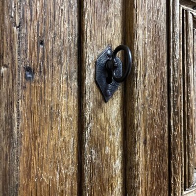 Antique Corner Cupboard in Oak, 18th Century-ALF-2033615