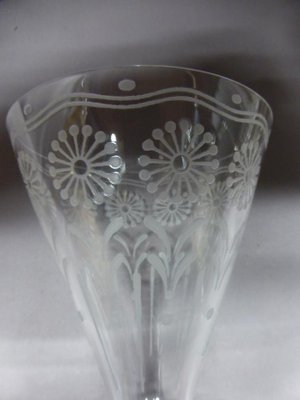 Antique Crystal Glasses, Set of 44-WSV-605288