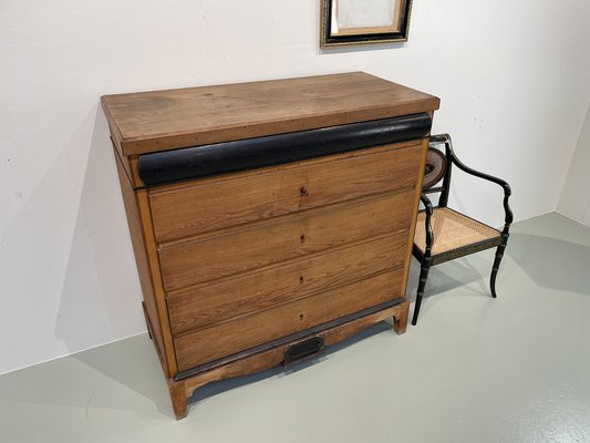 Antique Danish Oak Chest of Drawers, 1800-WIX-1770948