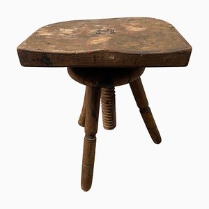 Antique Danish Stool, 1900s-MXB-1446359