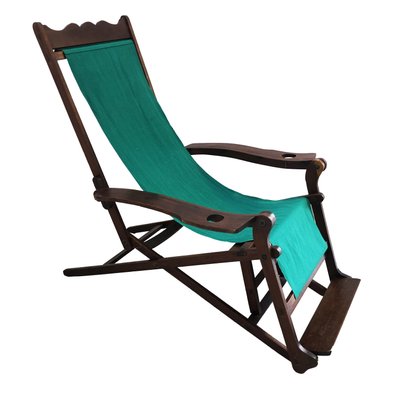 Antique Deck Chair, Italy, 1900s-YSU-673700