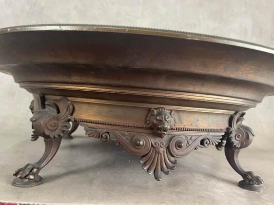 Antique Decorative Bronze Bowl-SDV-958218