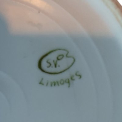 Antique Decorative Plate Boucher by Mulder & Son for Limoges, the Netherlands-TCS-1081942