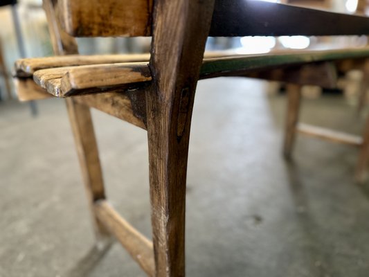 Antique Decorative Wooden Bench, 1890s-JO-1777526