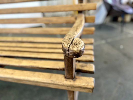 Antique Decorative Wooden Bench, 1890s-JO-1777526