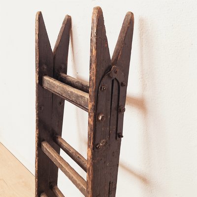 Antique Decorative Wooden Ladder, 1910s-WK-2024706