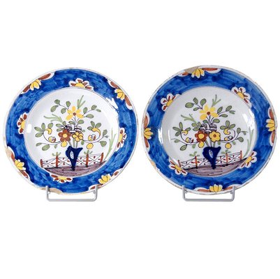 Antique Delft Plates, Set of 2-GIW-741407