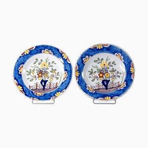 Antique Delft Plates, Set of 2-GIW-741407