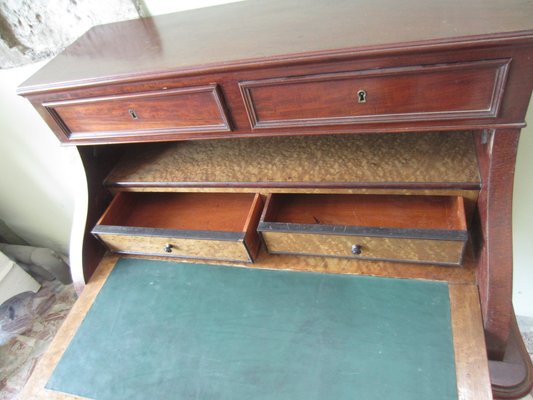 Antique Desk in Mahogany Veneer-CDG-1389669