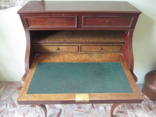 Antique Desk in Mahogany Veneer-CDG-1389669