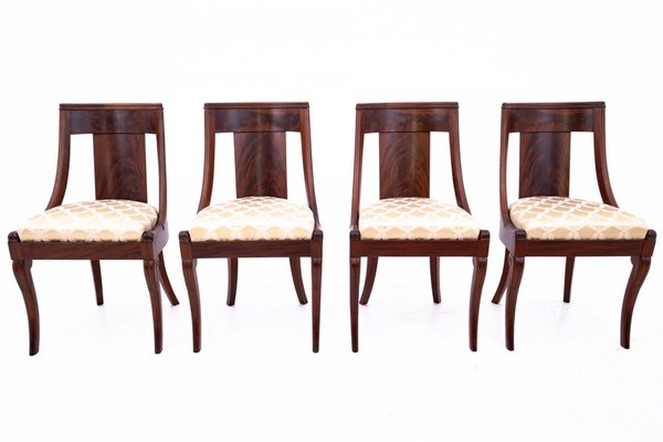 Antique Dining Chairs, 1860s, Set of 4-BXB-1824465