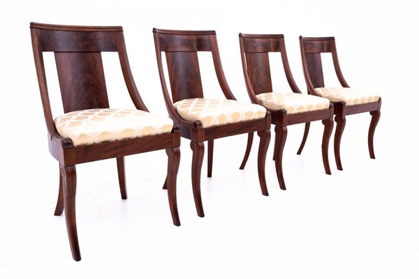 Antique Dining Chairs, 1860s, Set of 4-BXB-1824465