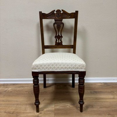 Antique Dining Chairs in Mahogany, England, 1850s, Set of 2-ALF-2033554