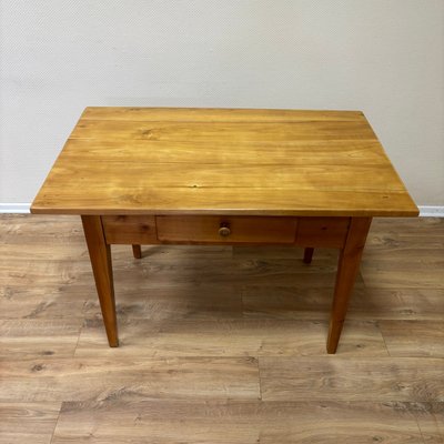 Antique Dining Table in Cherry, Germany, 1890s-ALF-2033509