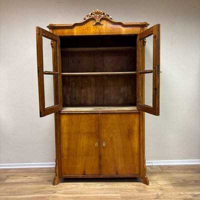 Antique Display Cabinet in Cherry, 1830s-ALF-2033485