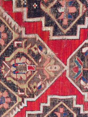 Antique Distressed Karabagh Rug-YMM-1068073