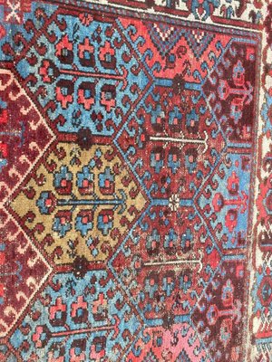 Antique Distressed Kurdish Rug-YMM-1061835