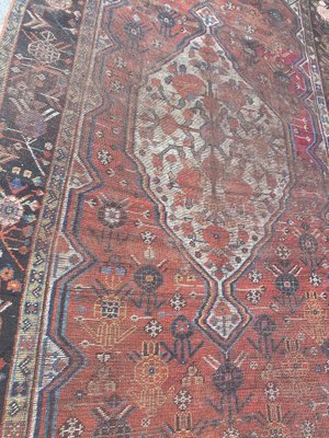 Antique Distressed Shiraz Rug-YMM-1062191