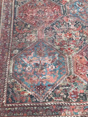 Antique Distressed Shiraz Rug-YMM-1134723