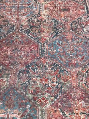 Antique Distressed Shiraz Rug-YMM-1134723