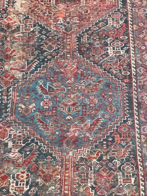 Antique Distressed Shiraz Rug-YMM-1134723