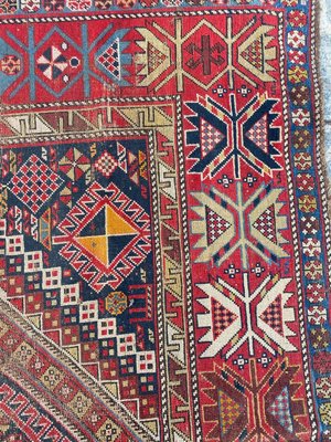 Antique Distressed Shirwan Daghistan Rug-YMM-1079828