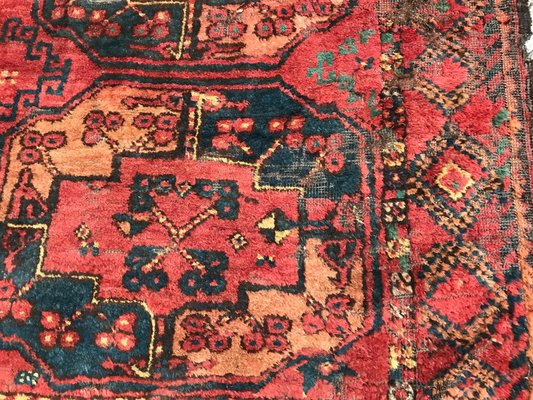 Antique Distressed Turkmen Ersari, 19th Century-YMM-1062134