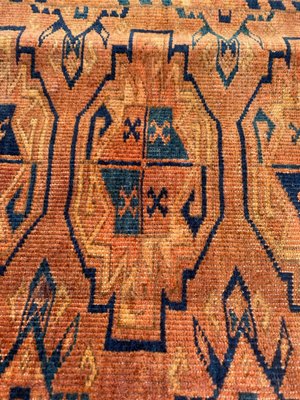 Antique Distressed Turkmen Horse Cover Tekke Rug-YMM-1214690