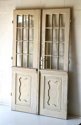 Antique Doors in Pine, Set of 2-ALG-1348390