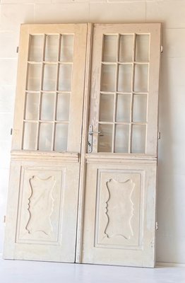 Antique Doors in Pine, Set of 2-ALG-1348390